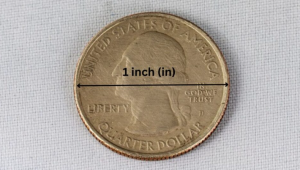 Diameter Of US Quarter