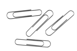 Four paperclips 