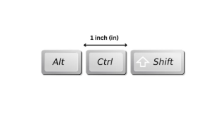 HP Keyboard (Control) Key