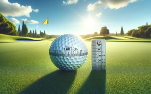 Diameter of a golf ball