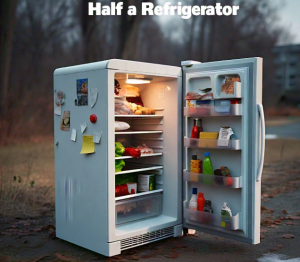 Half a Refrigerator