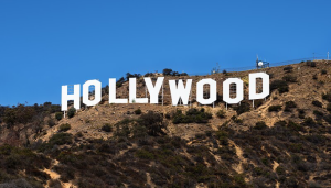 Twice The Two Letters of  Hollywood Sign