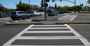 A Pedestrian Crossing