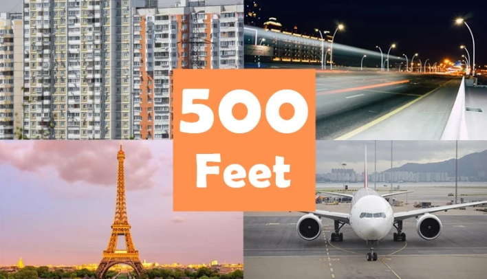 How Far is 500 Feet