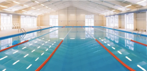 Three Olympic-sized swimming pools