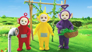 Three Teletubbies