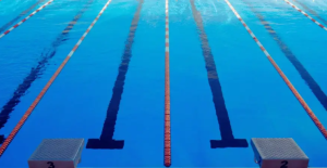 Two Swimming Pool Lanes