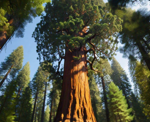 ⅓ Giant Sequoias Tree